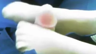 footjob in pantyhose