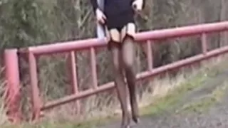 Just me flashing outdoors