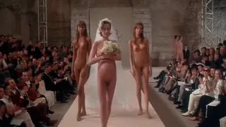 Ready to Wear nude fashion show finale