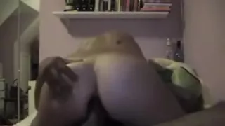 sexy girlfriend  get her ass drilled hard by huge cock