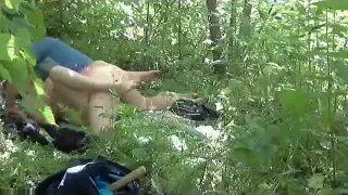 Fuck in the forest