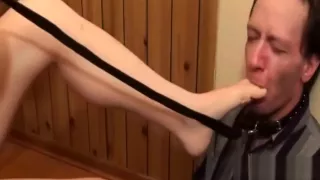 foot gagging cruel lady