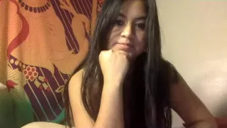 Local Hawaii girl plays with nice hairy pussy