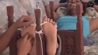 feet tickle ebony
