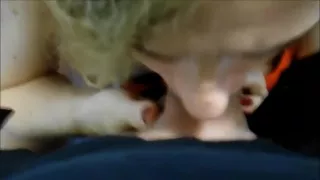 blowjobb cum on tits deepthroat devil Halloween2014