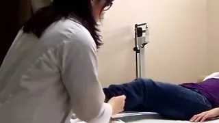 Hot Brunette Getting Socks Taken Off