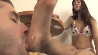 Awesome Feet Lick Fun