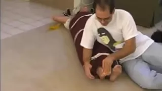 Wrapped then tickled