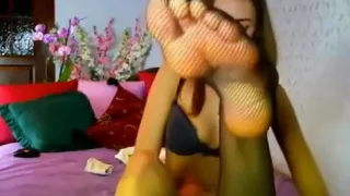 Cute Teen Foot Tease