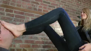 Lick my socks and eat it!