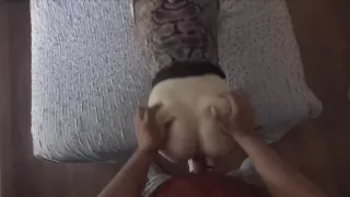 Huge Facial For Redhead Teen After Fucking BBC At Parents House