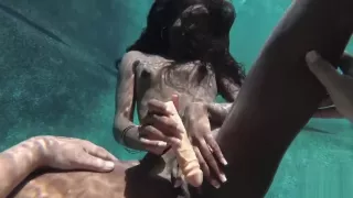 Black Woman Sexy UW Breathholding (Part 2)