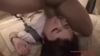 Office Lady Getting Her Mouth And Pussy Fucked Hard By Guys On The Carpet I