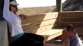 workout foot smelling/cleaning! very sweaty :)