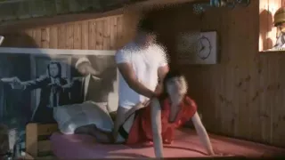 S.H - Aiko in chinesse red satin dress