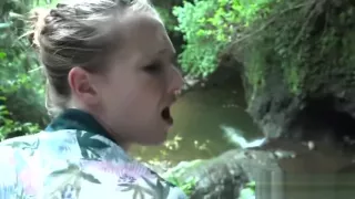 Hot girlfriend piss with cum in mouth