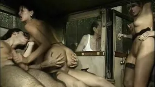 Deborah Wells & Selen vintage orgy