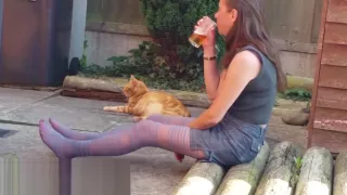 Ocean Blue Nylons by OrobluUSA (Cristyn)