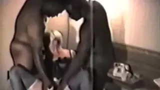 Amateur bbw blonde takes on bbc