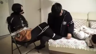 2 Chinese Girls Tied And Gagged