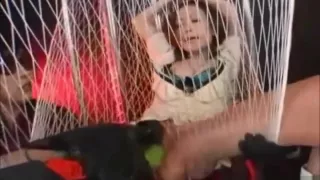 Asian Made To Cum In A Rope Swing