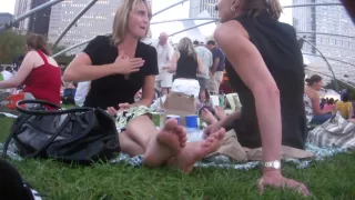 Candid milf soles