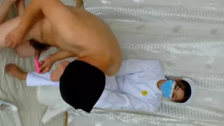 Asian nurse femdom cum