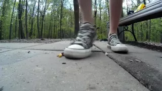 Russian girl converse crush roaches