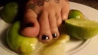 Best FootFetish Food Squishing Video Clip Compilation Giant Banana/Honey/&