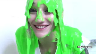 KittyQuinn - Behind The Scenes Slime Shoot