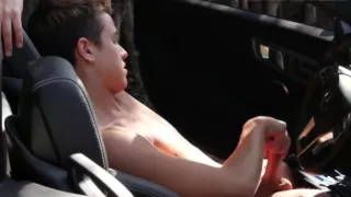 Teen Boy Car Masturbation