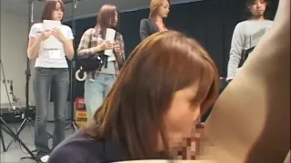 北川優 Ad新人研修でフェラさせられ発射01