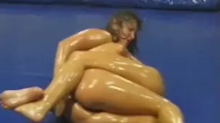 Topless Wrestling.