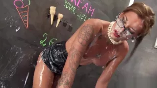 Bukkake slimed babe toys