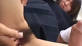 Schoolgirl Getting Her Pussy Fingerd By Guys In Masks