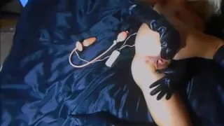 Girl in latex gets multi orgasms
