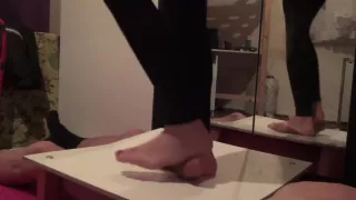 Cock and ball trample crushing - brutal stomping