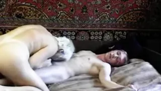 Amateur Short Haired Milf with Younger Boy