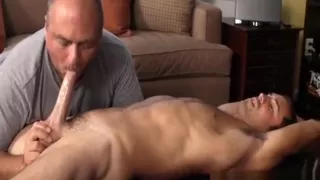 BDSM, Fetischsex, Schwuler Sex, Masturbation, Muskel, Gefesselt