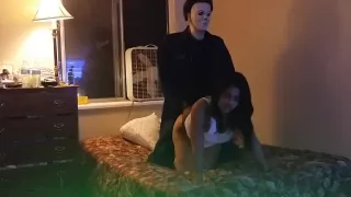 Miss Northwest Fucks Intruder Michael Myers!