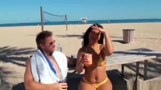 Good-looking buxomy latino MILF Adriana Leigh