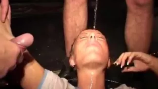 piss and fucking gangbang