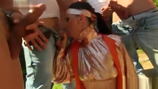 Horny student pussy cumshot