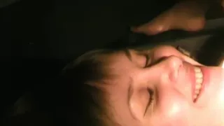 Messy facial for Russian teen Masha