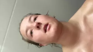 Swedish girl show her naked body and masturbate