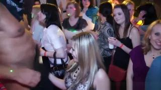 Horny party slut amateurs suck cock until they cum