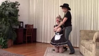 SEXY Maid Lorelei Captured by SEXY Cow-Girl Darla Crane!