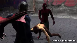 Superhero Double Dip - 3DToonTube