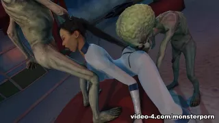 Marsianisches Fast Food - FreeMonsterPorn