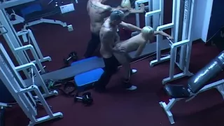 Voyeur angle of sex in the gym - Latin-Hot